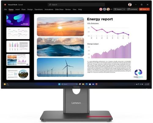 Lenovo ThinkVision P24QD-40 23.8” Monitor (USB-C)